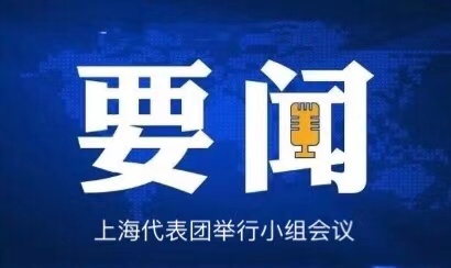 完善机制为人民管好钱用好钱 上海代表团举行小组会议